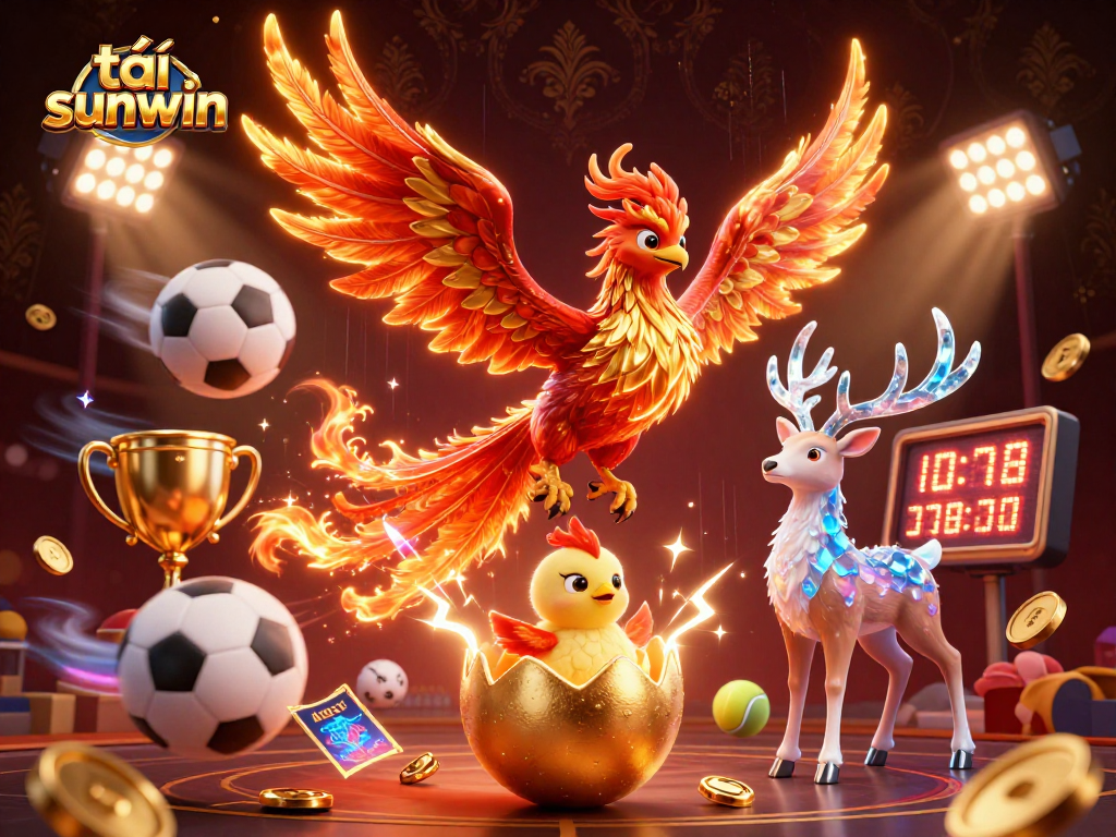 Experience the thrill of tải sunwin with vibrant 3D casino action featuring sports elements.